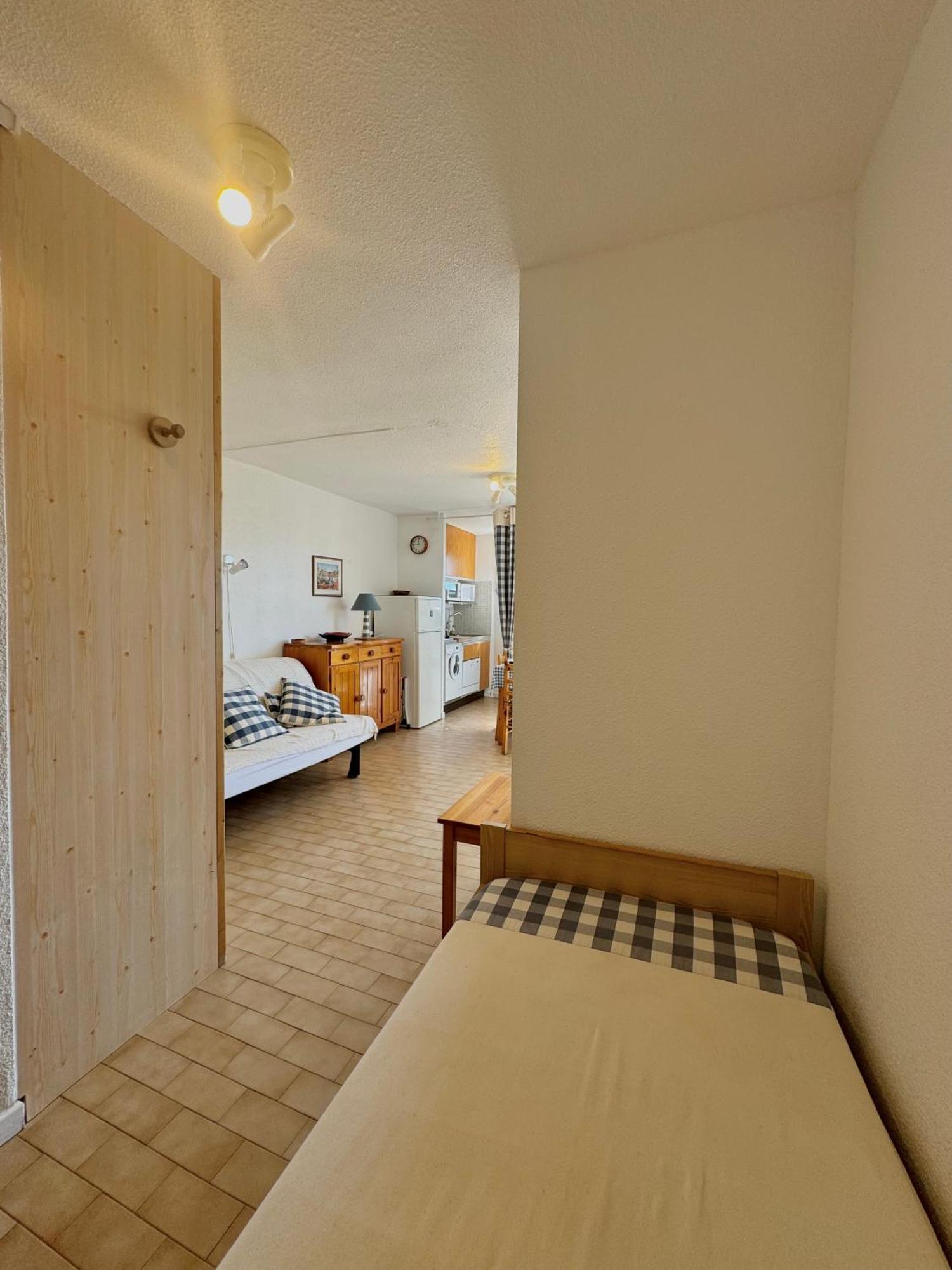 studio 3 personnes accès direct plage - parking privé - 3TVP30 Le Barcarès Extérieur photo