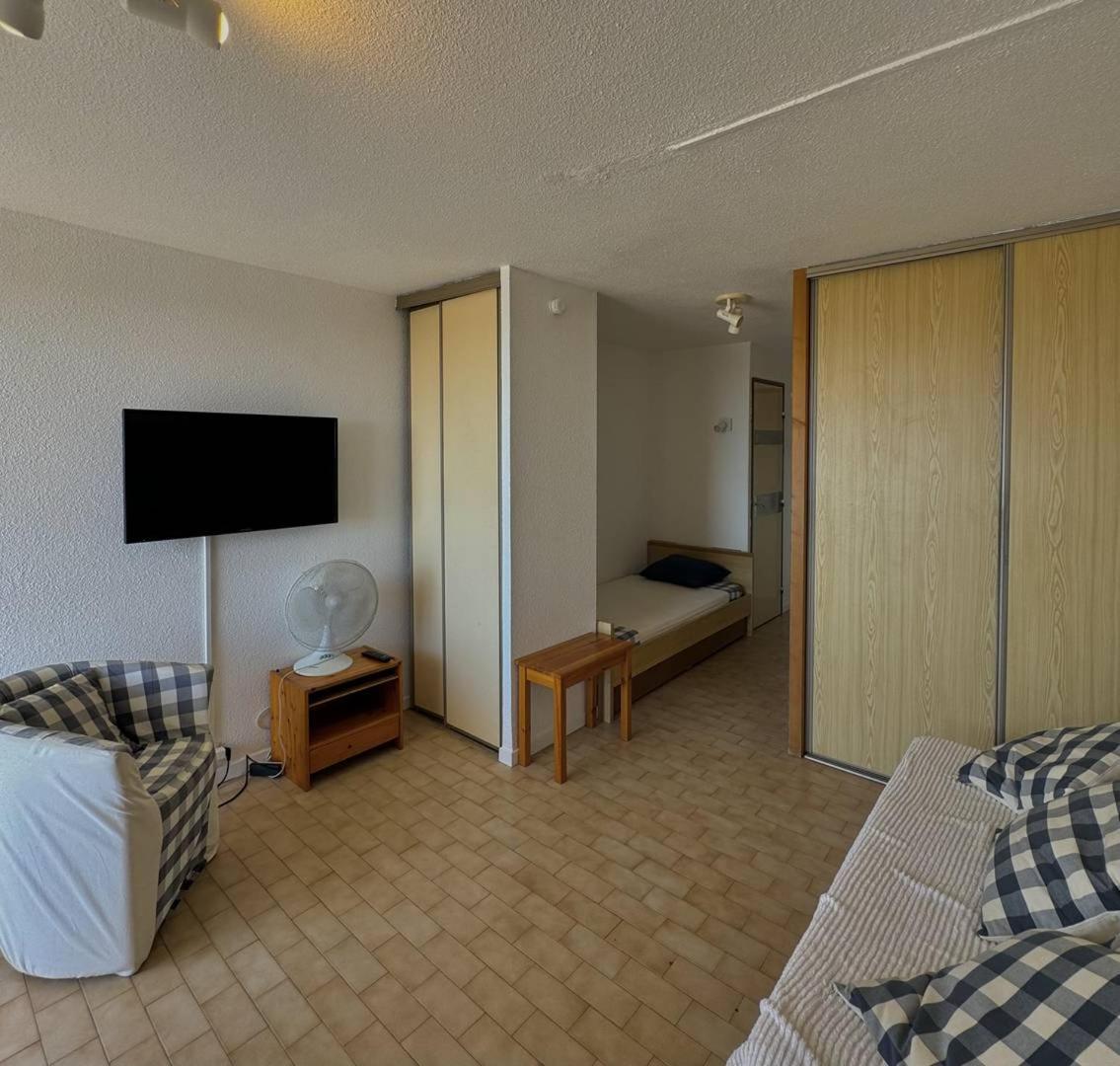 studio 3 personnes accès direct plage - parking privé - 3TVP30 Le Barcarès Extérieur photo
