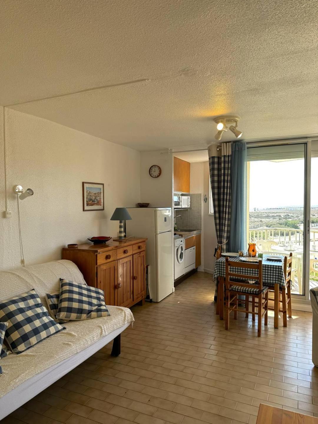 studio 3 personnes accès direct plage - parking privé - 3TVP30 Le Barcarès Extérieur photo