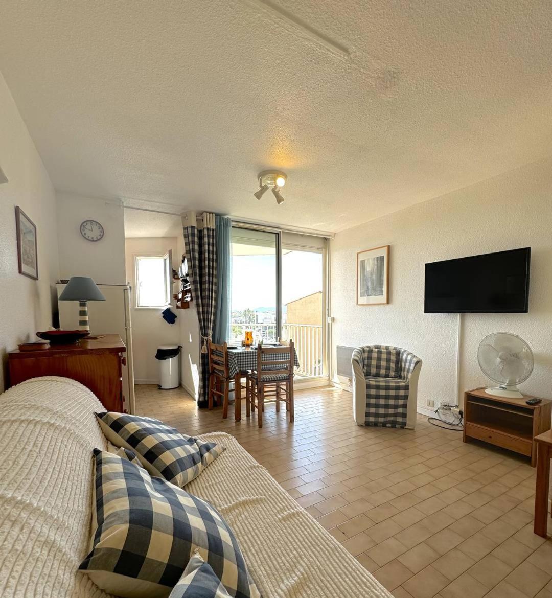 studio 3 personnes accès direct plage - parking privé - 3TVP30 Le Barcarès Extérieur photo